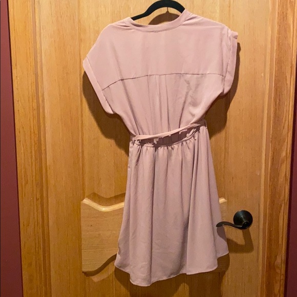 Pink Short Sleeved Dress - Picture 2 of 4